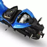 Электроскутер TV6 mid-drive FST 3000W 72V 60Ah white & blue (291186) (UA)