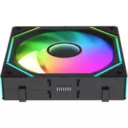 Кулер для корпуса OCYPUS GAMMA F12 UNI ARGB чорний (GAMMA-F12-BK1AM01U-GL) (UA)