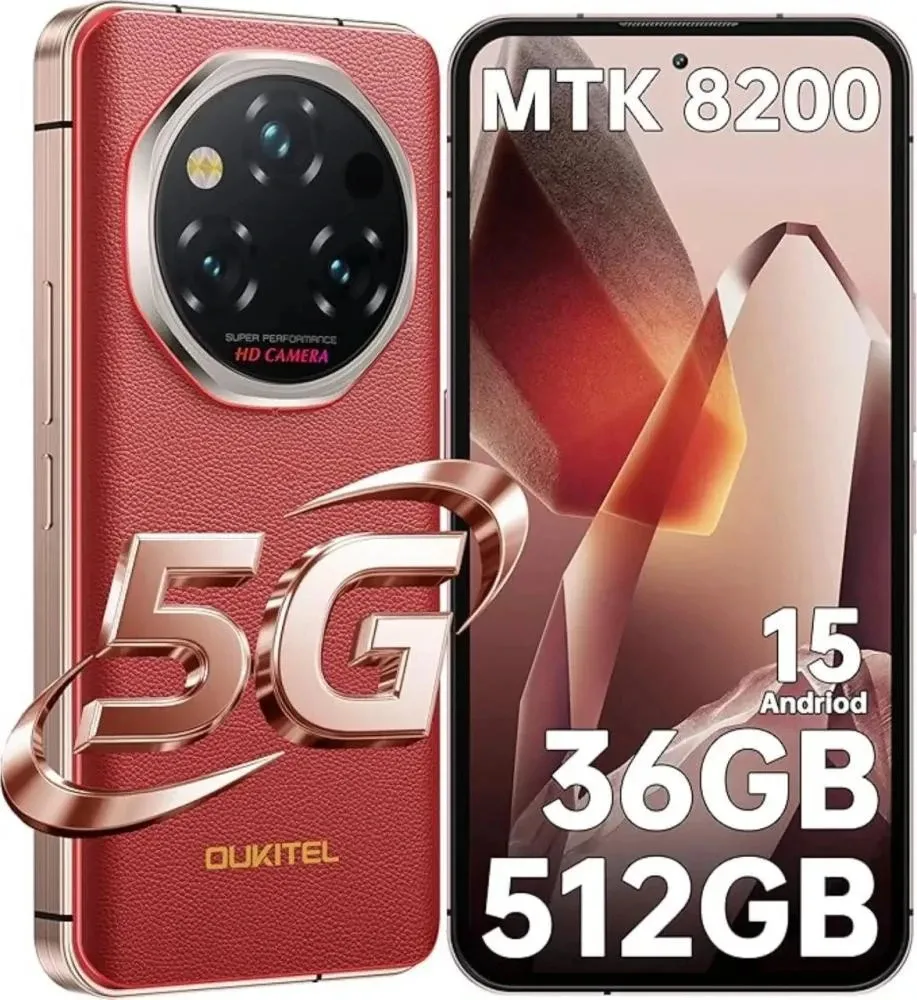 Oukitel WP210 12/512GB Striking Red (6941749803191) (UA)