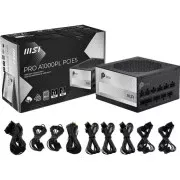 MSI 1000W (PRO A1000PL PCIE5) (306-7ZPLX11-HD8) (UA)
