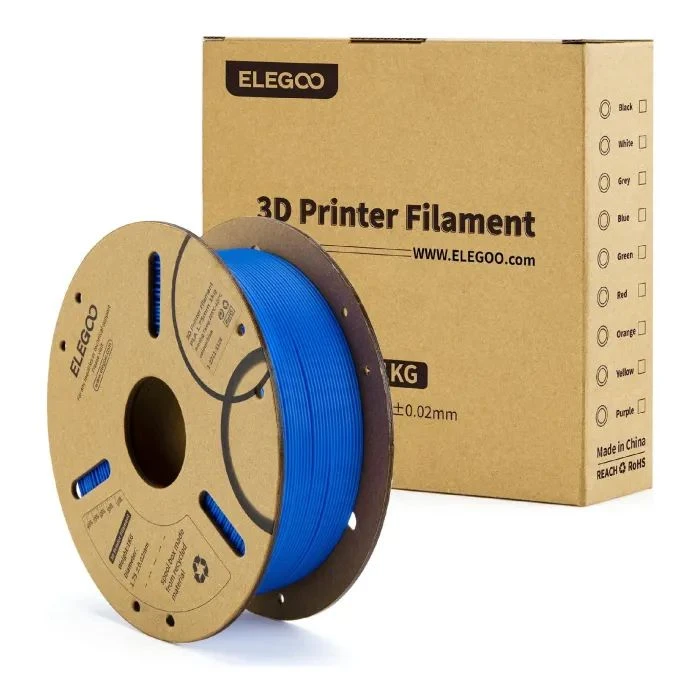 Пластик для 3D-принтера ELEGOO PLA 1кг, 1.75мм, blue dark (50.203.0068) (UA)