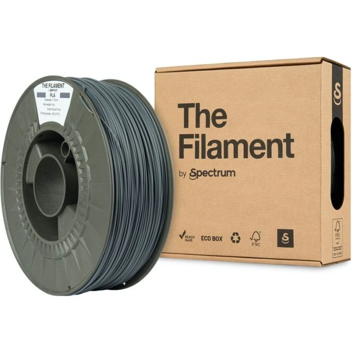 Пластик для 3D-принтера The Filament PLA 1.75mm 1kg BASALT GREY (TF-24002) (UA)