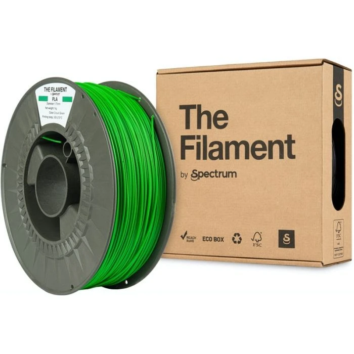 Пластик для 3D-принтера The Filament PLA 1.75mm 1kg CIRCUIT GREEN (TF-24007) (UA)
