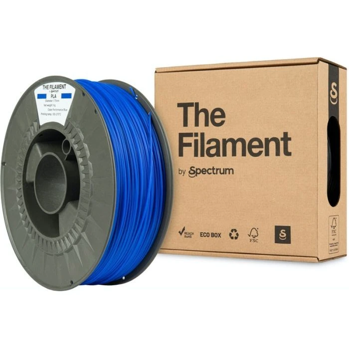Пластик для 3D-принтера The Filament PLA 1.75mm 1kg PERFORMANCE BLUE (TF-24004) (UA)