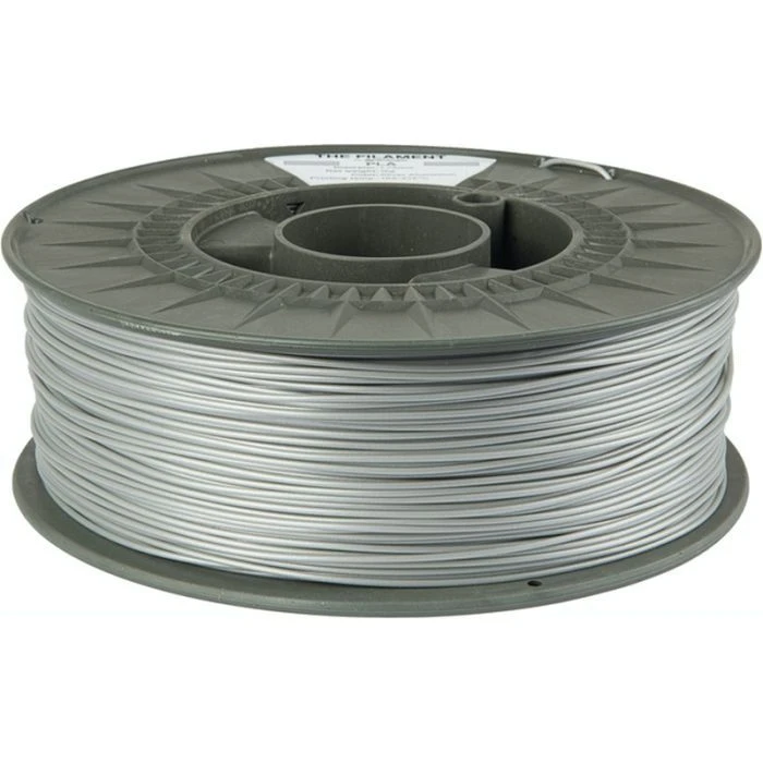 Пластик для 3D-принтера The Filament PLA 1.75mm 1kg SILVER ALUMINIUM (TF-24006) (UA)