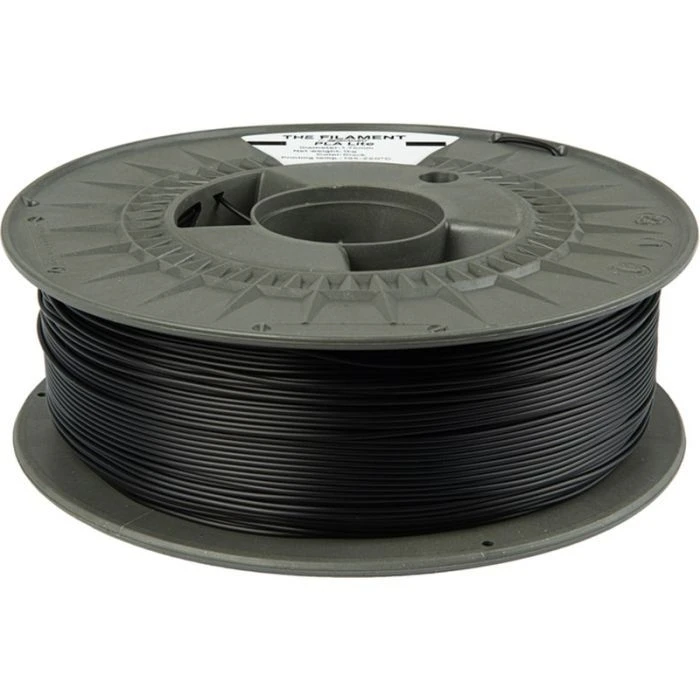 Пластик для 3D-принтера The Filament PLA Lite 1.75mm BLACK 1kg (TF-24224) (UA)