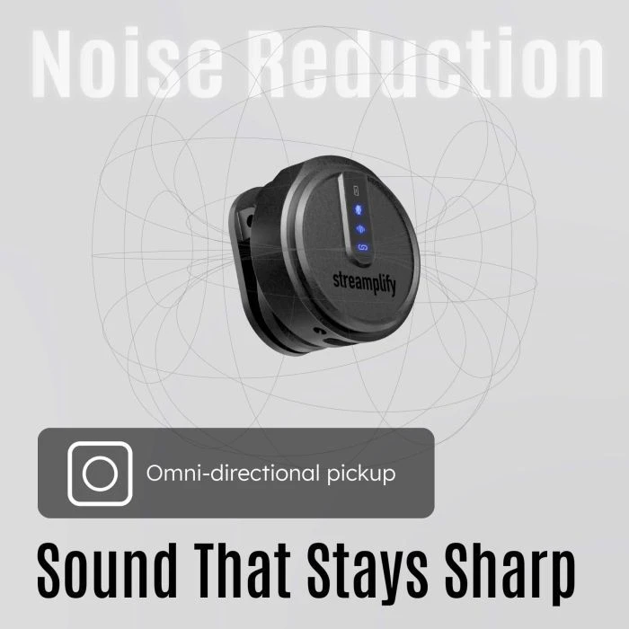 Streamplify MIC GO-48-WL Black (SPML-MG1C051.11) (UA)