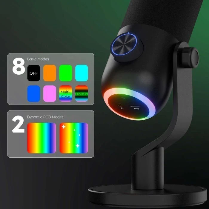 Streamplify MIC MINI-48-RGB-ST Black (SPMC-MM1C327.11) (UA)