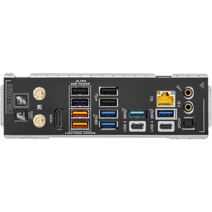 ASRock X870E Challenger WiFi Socket AM5 (UA) Сокет: AM5; Чипсет: AMD X870; Тип