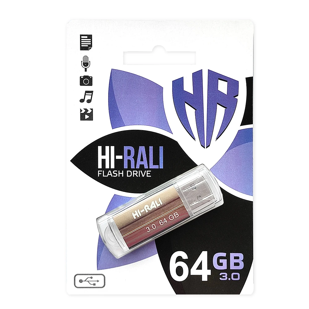 USB3.0 64GB Hi-Rali Corsair Series Bronze (HI-64GB3CORBR) (UA)