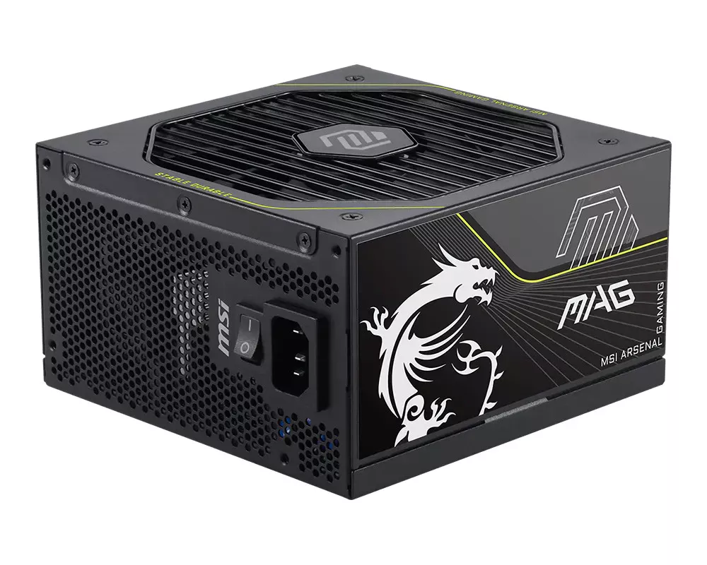 MSI MAG A1000PLS PCIE5 1000W (UA)