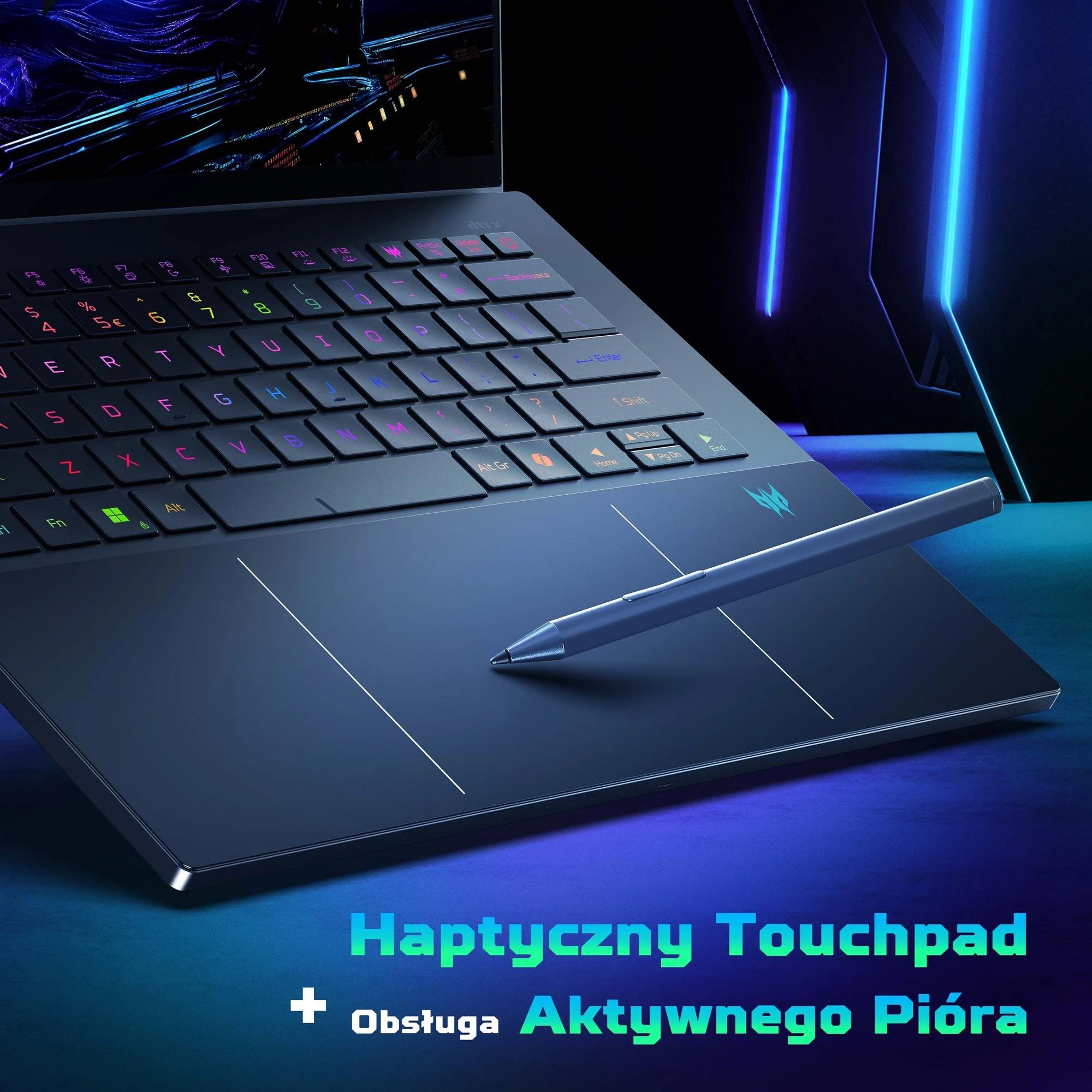 Acer Predator Triton U9-288V/32GB/2TB/Win11P RTX5070 OLED Dotyk (PT14-52T || NH.U0GEP.001) Процесор: Intel® Core™ Ultra 9 288V (8 ядер,