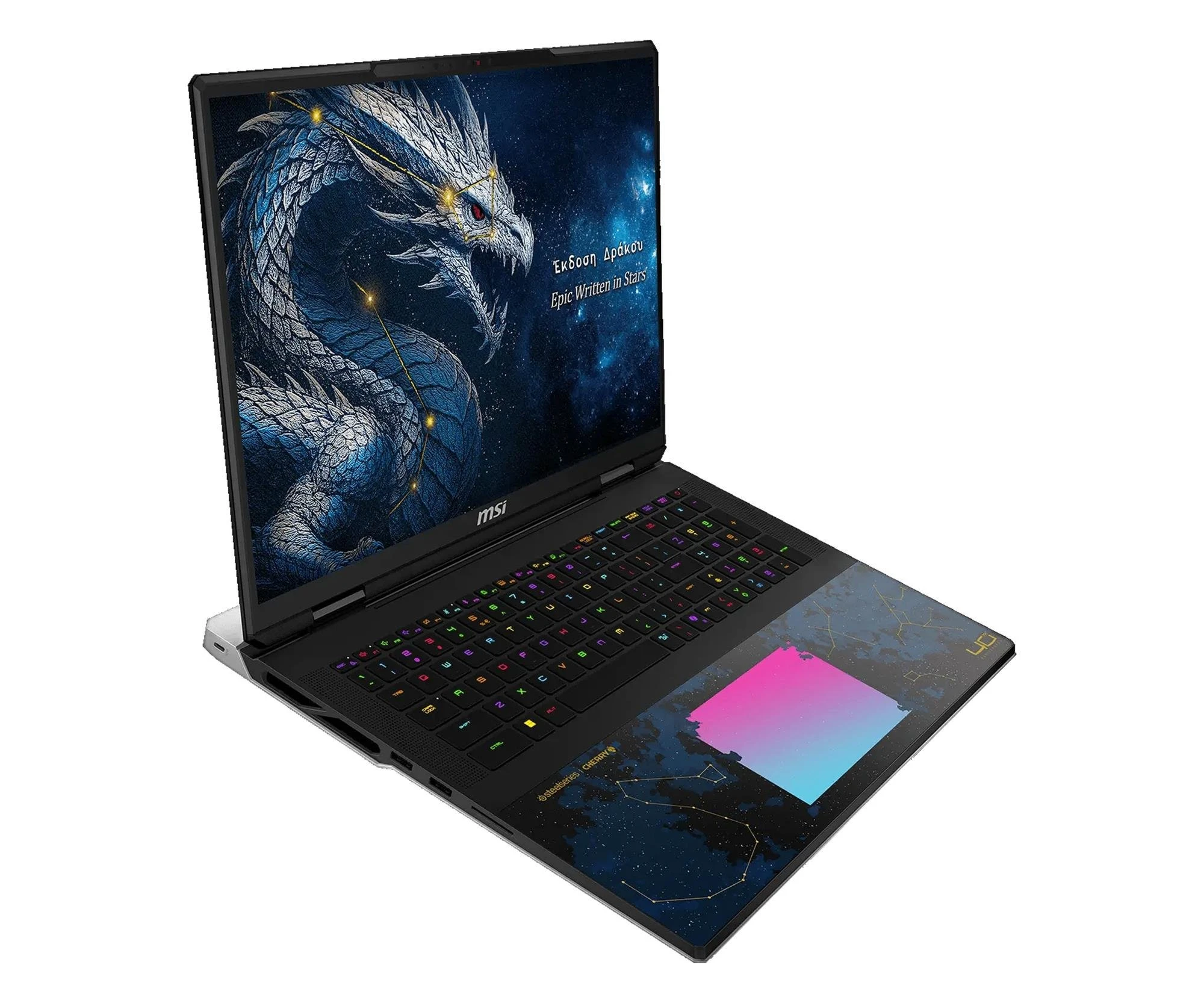 MSI Titan 18 HX Ultra 9-290HX Plus/96GB/2TB+2TB/Win11P RTX5090 (Titan 18 HX Dragon Edition Draco Epic A2WJ-12) Процессор: Intel® Core™ Ultra 9 290HX Plus (24