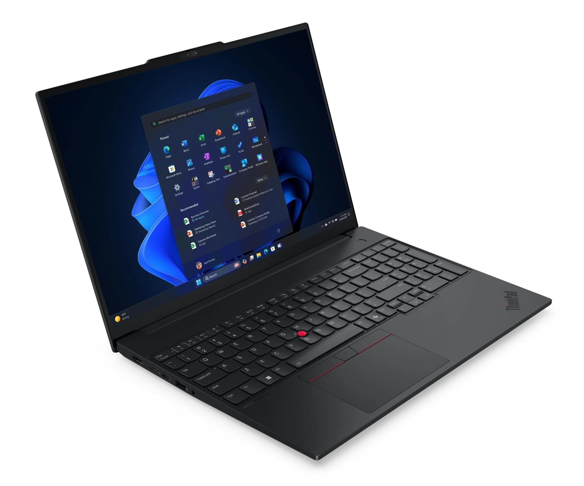 Lenovo ThinkPad E16 Ultra 7-256V/16GB/512/Win11P (22AY001SPB) Процессор: Intel® Core™ Ultra 7 256V (8