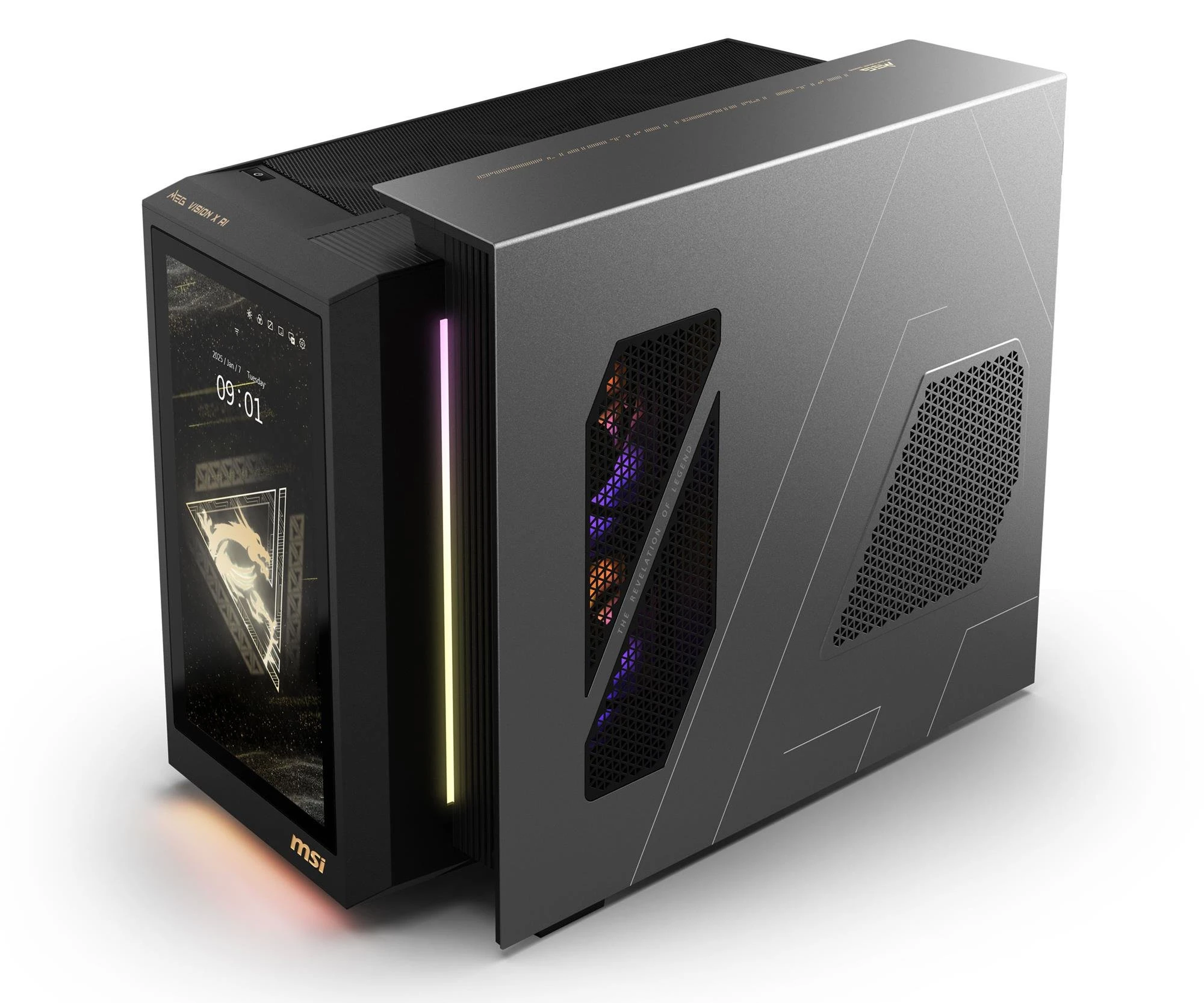 MSI MEG Vision X AI Ultra 7-265K/64GB/1TB/Win11 RTX5070Ti (MEG Vision X AI 2NVR7-290EU) EU