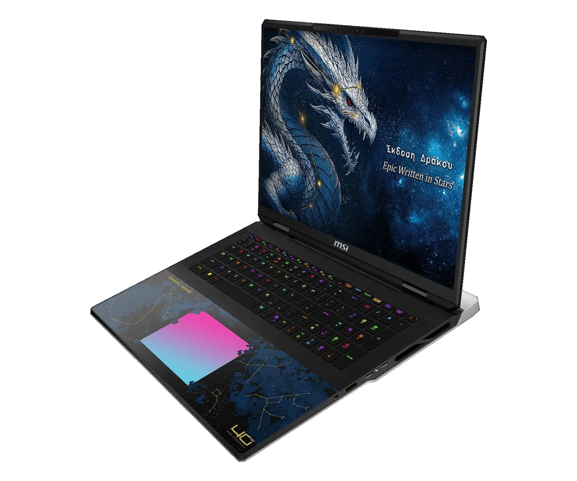 MSI Titan 18 HX Ultra 9-290HX Plus/96GB/2TB+2TB/Win11P RTX5090 (Titan 18 HX Dragon Edition Draco Epic A2WJ-12) Процессор: Intel® Core™ Ultra 9 290HX Plus (24