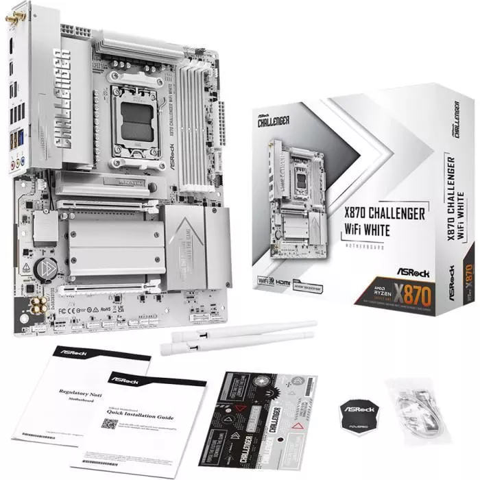 ASRock X870 Challenger WiFi White (UA)