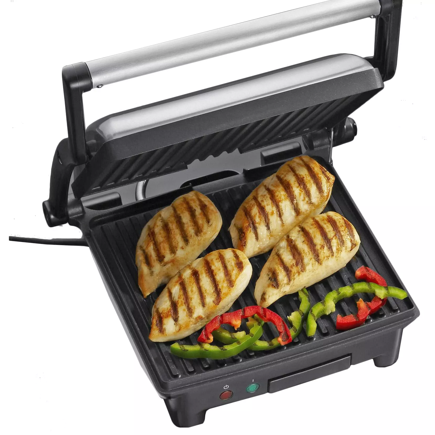 Электрогриль прижимной Russell Hobbs Cook@Home 3in1 Paninil 17888-56 Бренд: Russell Hobbs; Мощность, Вт: 1800