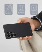 Чехол для смартфона Pitaka Ultra-Slim Case Classic Twill 600D Black/Grey for Samsung Galaxy S25 Ultra Black/Grey (KS2501U)