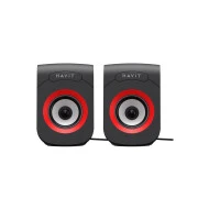 Havit SK599 USB 6W Black/Red (6950676205978) (UA)