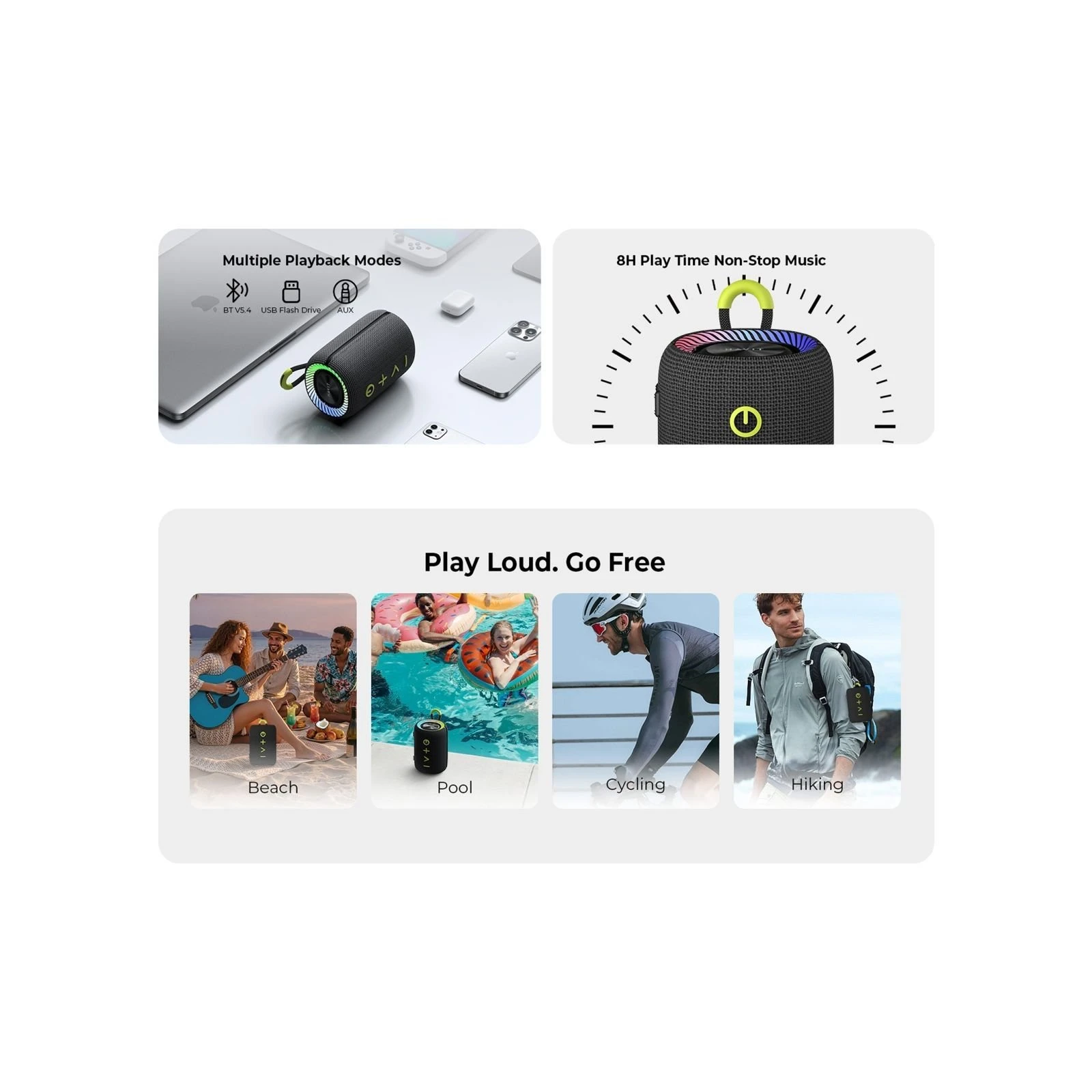 Havit SK918BT IPX6 15W Black (6939119050443) (UA)