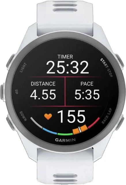 Смарт-годинники Garmin Forerunner 170 Music Whitestone with Whitestone/Cloud Blue Band (010-03920-01/11) Бренд: Garmin; Лінійка: Forerunner 170; iOS: