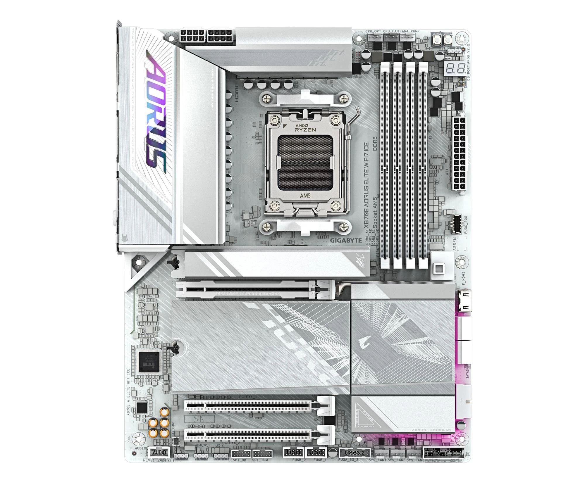 Gigabyte X870E A ELITE WF7 ICE EU