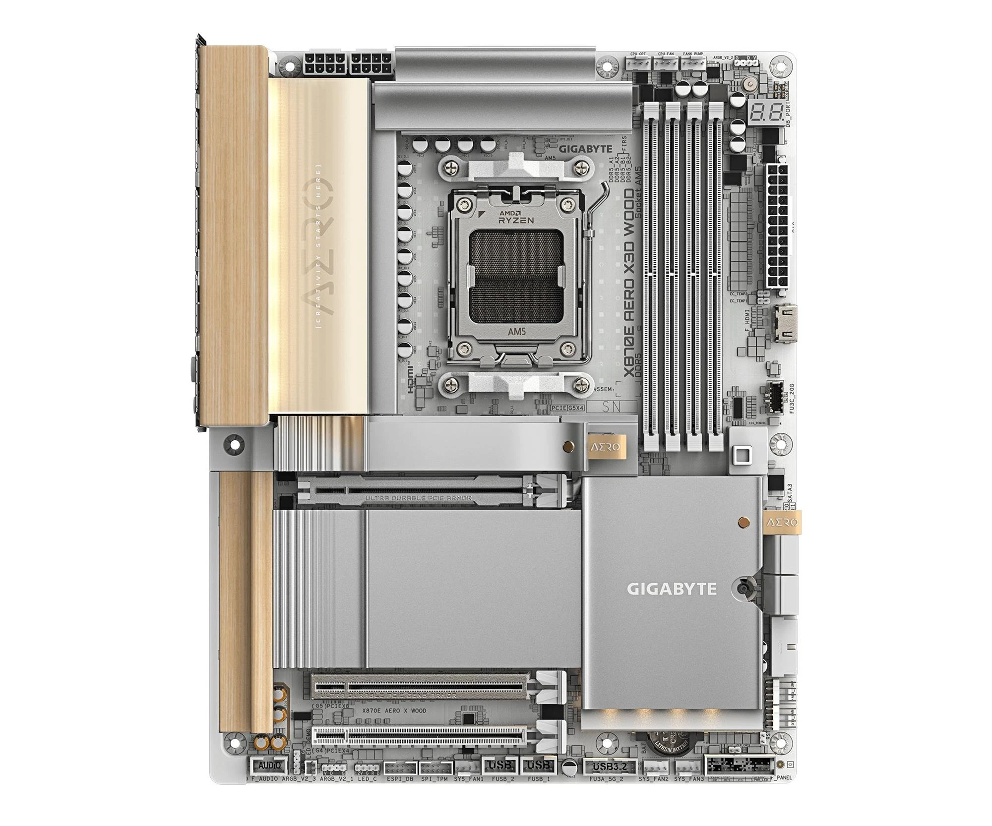 Gigabyte X870E AERO X WOOD EU
