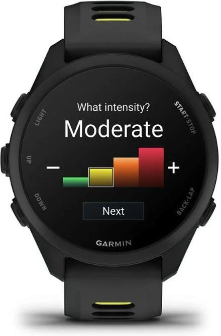 Смарт-годинник Garmin Forerunner 170 Music Black with Black/Amp Yellow Band (010-03920-00/10)
