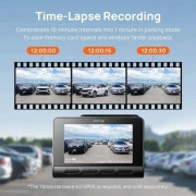Автомобильный видеорегистратор 70mai Dash Cam 4K A810S-2 Set