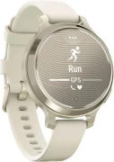 Смарт-годинники Garmin Lily 2 Active Lunar Gold with Bone Silicone Band (010-02891-00/50)