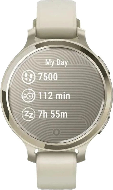 Смарт-часы Garmin Lily 2 Active Lunar Gold with Bone Silicone Band (010-02891-00/50)