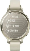 Смарт-годинники Garmin Lily 2 Active Lunar Gold with Bone Silicone Band (010-02891-00/50)