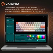 GamePro MK130 V2 Infinity QLAB Sakura Linear RGB USB UA Black (MK130-V2-B-QS) (UA)