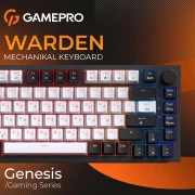 GamePro MK160 V2 Warden QLAB Sakura Linear RGB USB UA Black (MK160-V2-B-QS) (UA)