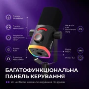 Микрофон Fifine AM8PROS XLR/USB Black (AM8PROS) (UA)