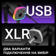 Микрофон Fifine AM8PROS XLR/USB Black (AM8PROS) (UA)
