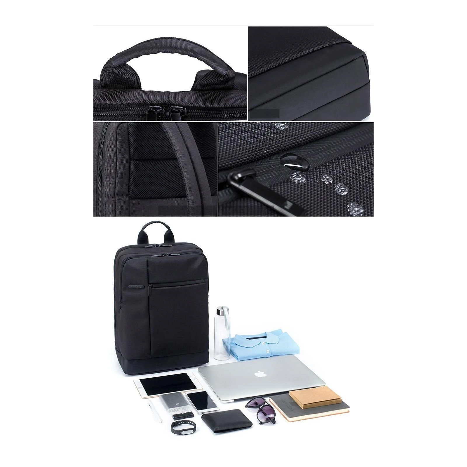 Рюкзак для ноутбука Xiaomi 14 RunMi 90 Classic Business Backpack Dark Grey/Black (Ф00650) (UA) Рекомендуемый размер ноутбука:
