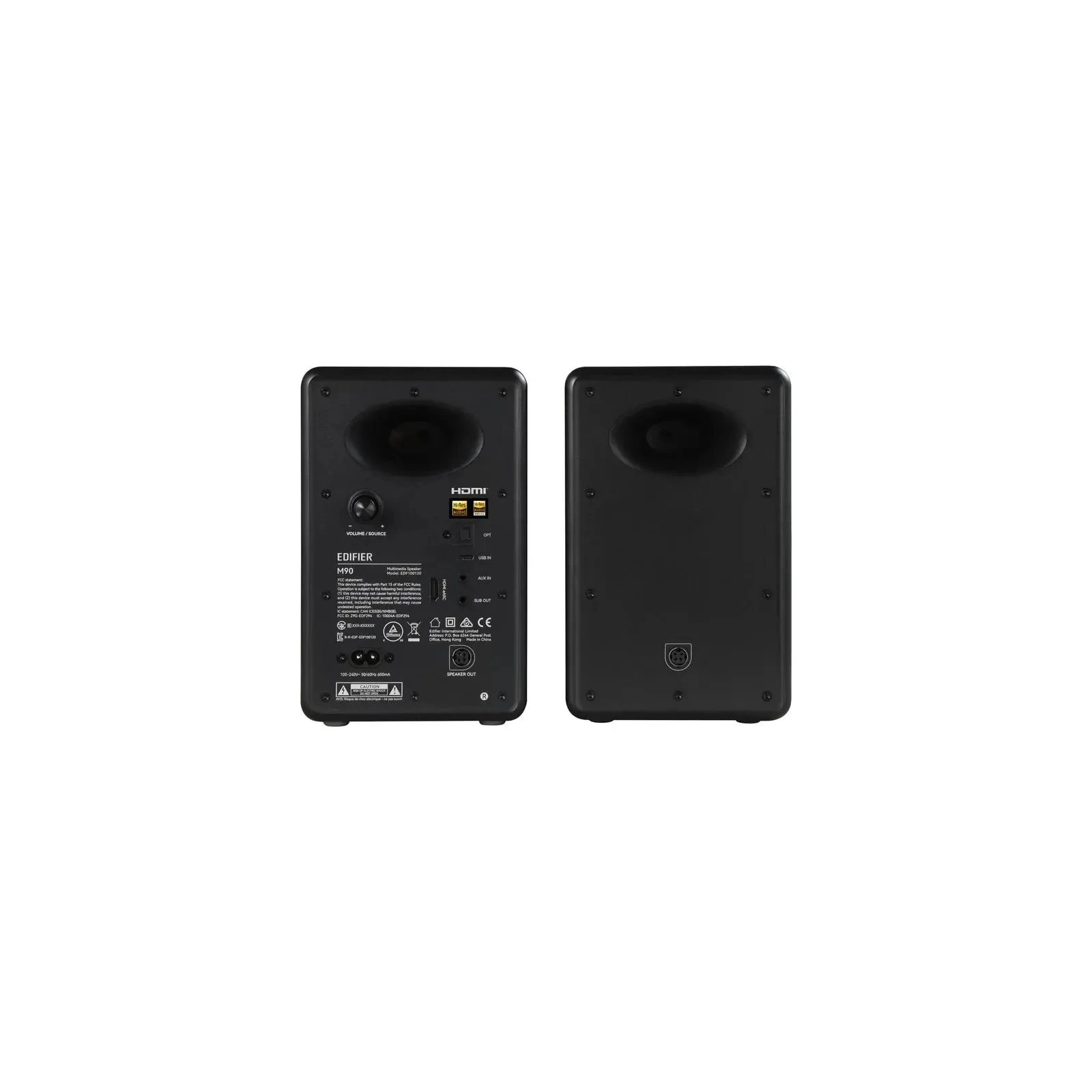Edifier M90 100W Bluetooth Hi-Res Black (M90Black) (UA)