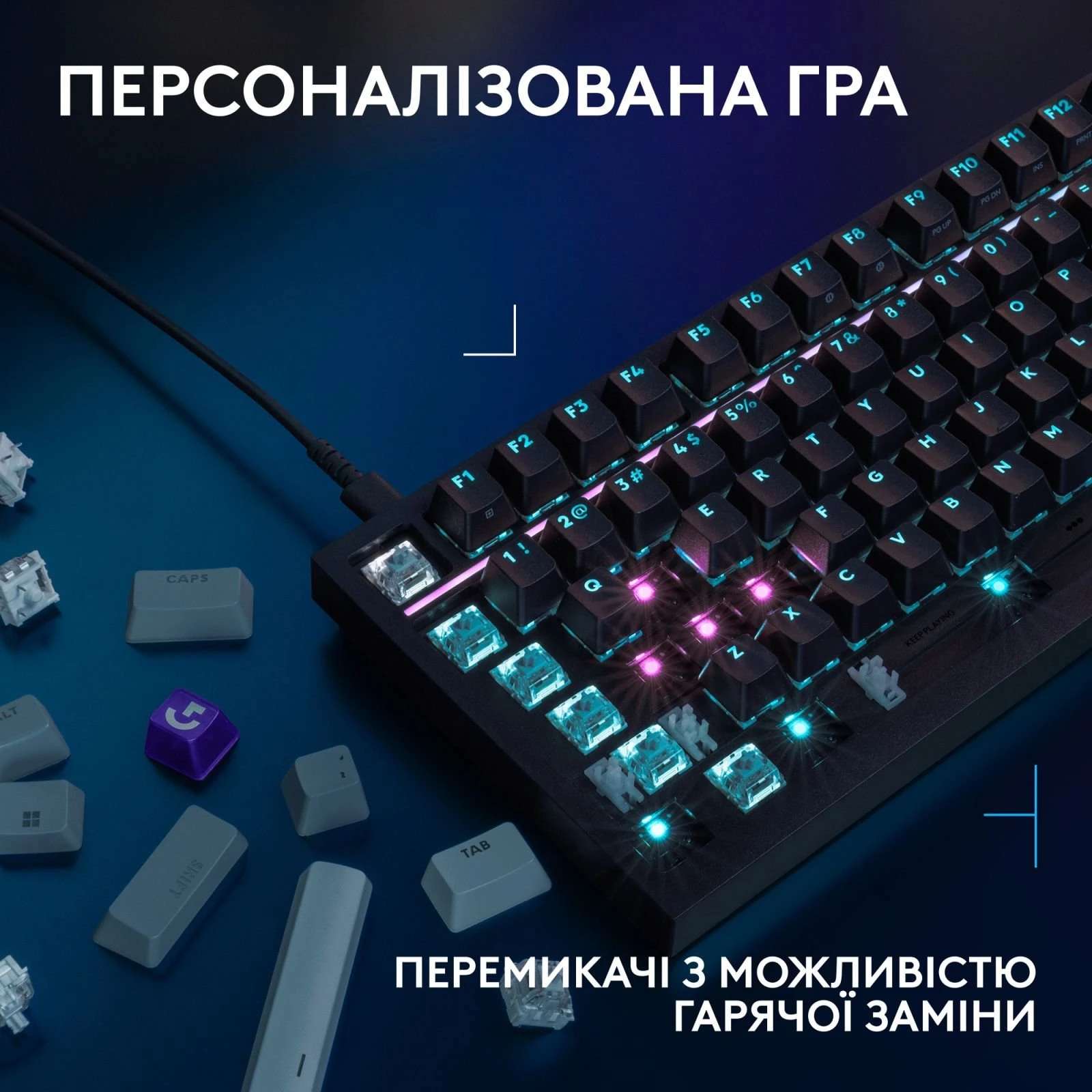 Logitech G316 X TKL USB UA Black (920-014205) (UA)