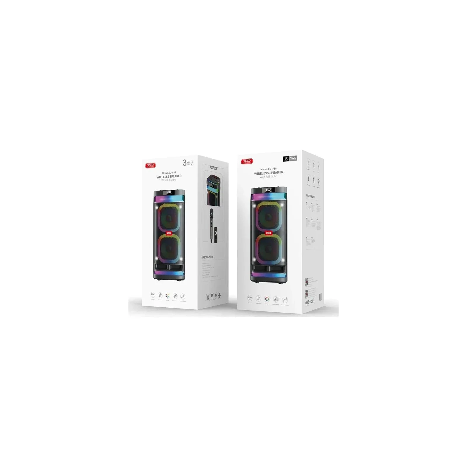 XO F58 20W Black (F58.black) (UA)