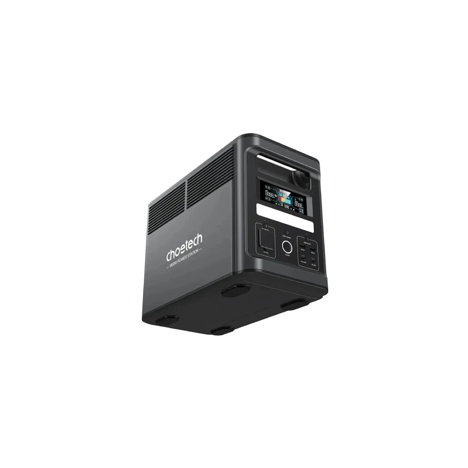 Зарядная станция Choetech 1800W 1536Wh (BS065-BQB) (UA) Емкость аккумулятора: 1536 Вт*час;