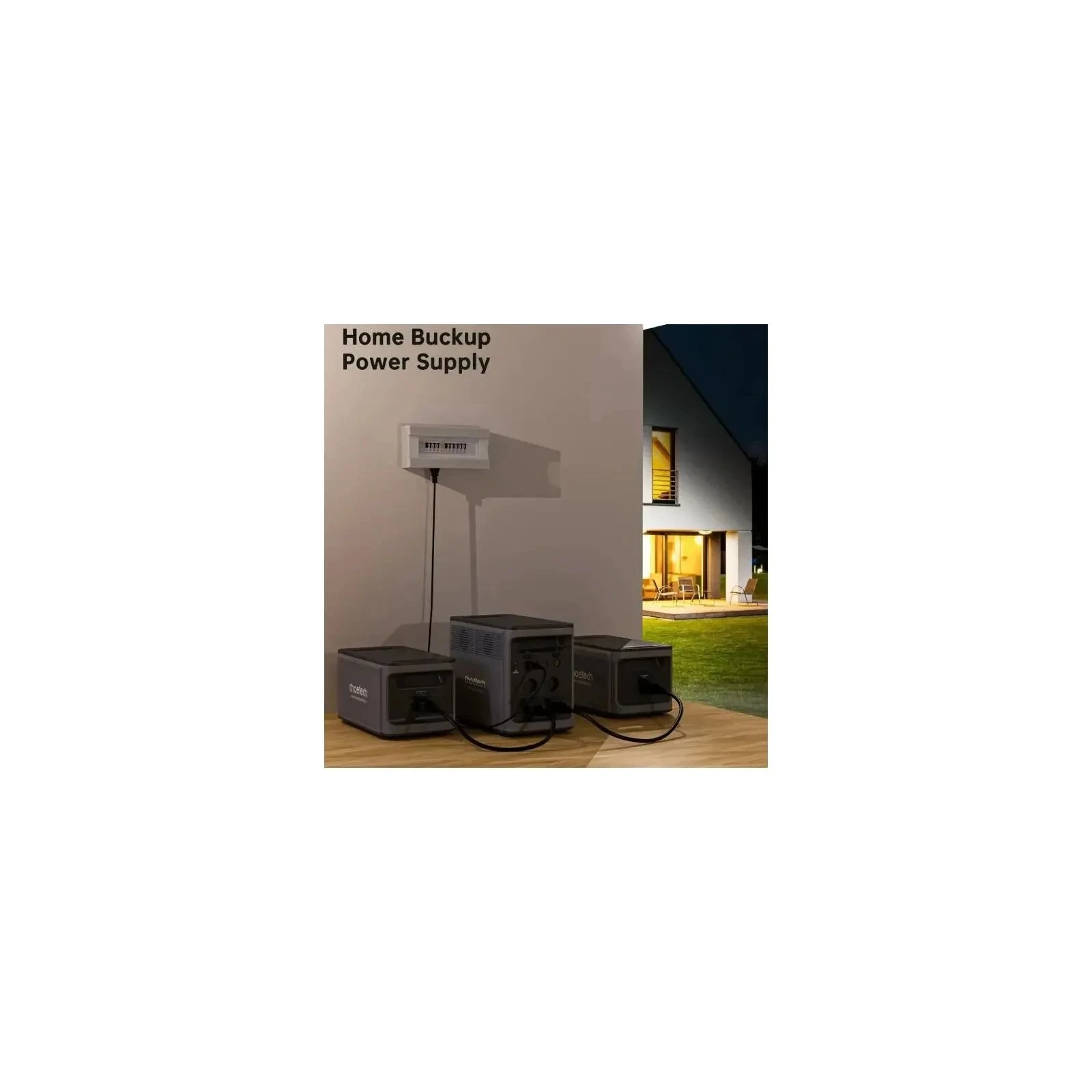 Зарядна станція Choetech 1800W 1536Wh (BS065-BQB) (UA)