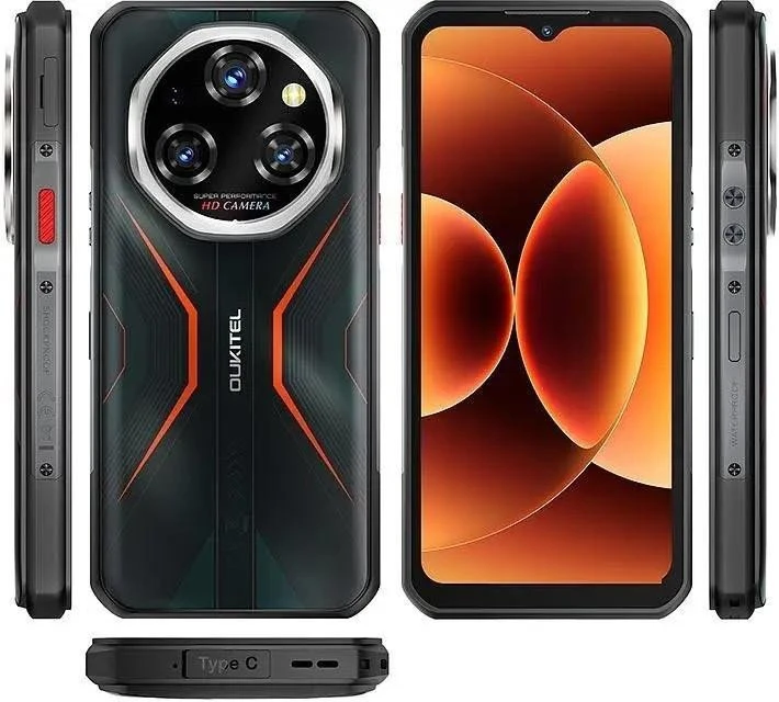 OUKITEL WP55S 8/256GB Orange (6941749845863) (UA) Тип: Смартфон; Попередньо