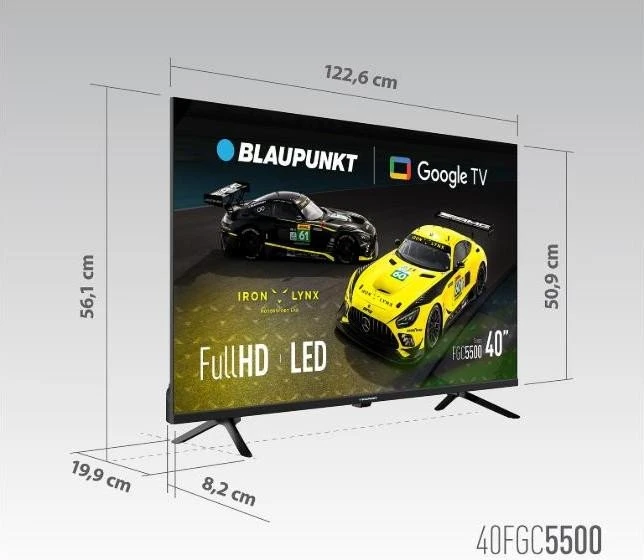 Blaupunkt 40FGC5500 (UA) Тип: LCD телевизор (LED); Диагональ,