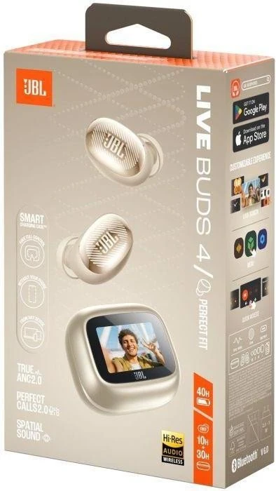 Навушники JBL Live Buds 4 Sand (JBLLIVEBUDS4CPG) (UA) Тип: Навушники TWS; Спосіб
