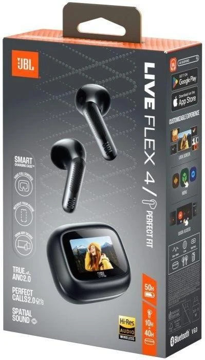 Навушники JBL Live Flex 4 Black (JBLLIVEFLEX4BLK) (UA) Тип: Навушники TWS; Спосіб