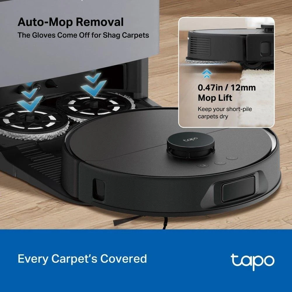 Tapo RV50 Pro Omni Тип: Робот-пилосос з вологим