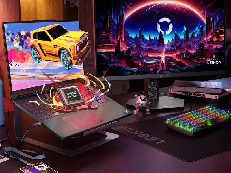 Lenovo Legion 5-15 Ryzen 7-250/24GB/512+512 RTX5050 OLED 165Hz (83Q7002FPB) Процесор: AMD Ryzen™ 7 250 (8 ядер, 16