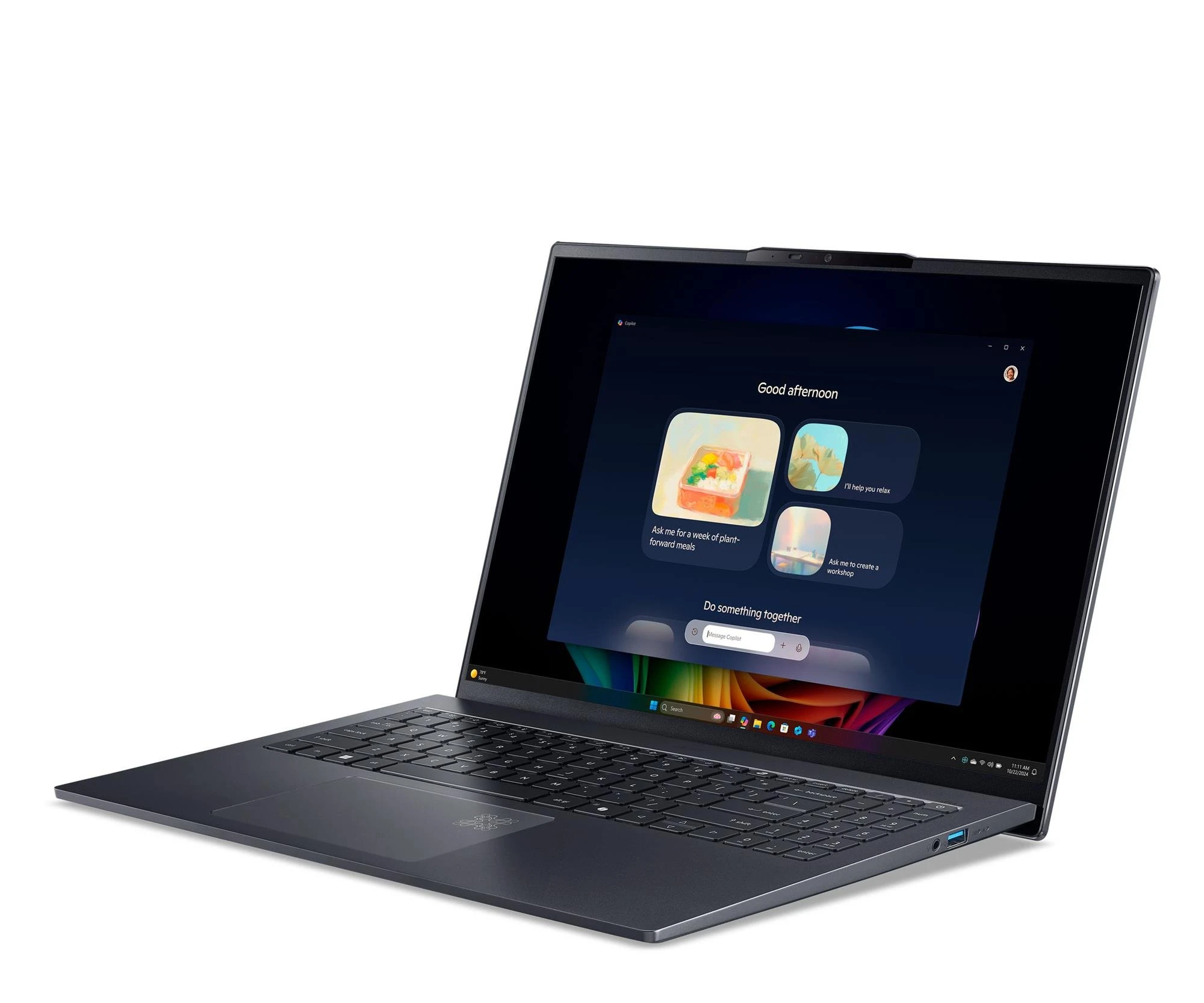 Acer Swift Go 16 AI 5 340/32GB/1TB/W11 OLED (SFG16-61 || NX.JCREP.008) Процесор: AMD Ryzen™ AI 5 340 (6 ядер, 12